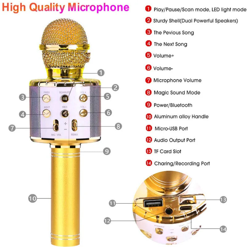 Magic Sing Bluetooth Microphone