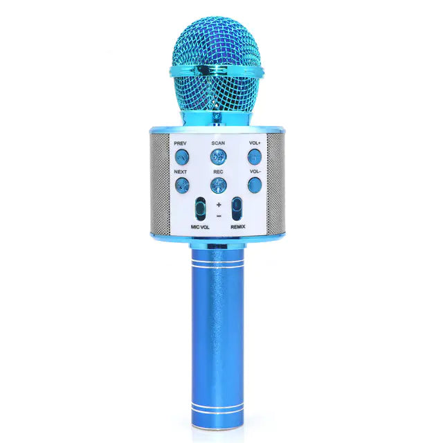 R and B Party™ Wireless Bluetooth Karaoke Microphone with LED Light